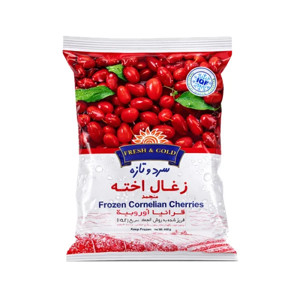 زغال اخته منجمد شده سرد و تازه _ 400 گرمی