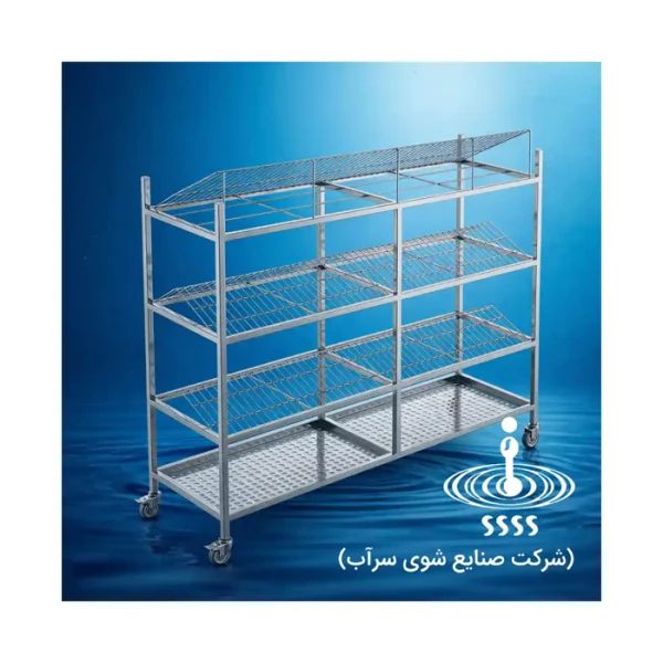 ترولی آبچکان صنعتی 1/5 متری