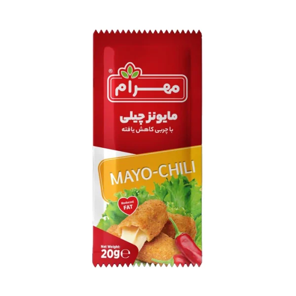 سس مایونز چیلی ساشه 20 گرمی مهرام - 300 عددی