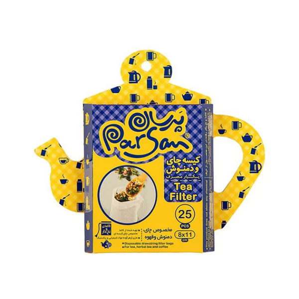 کیسه چای و دمنوش 25 برگی پرسان